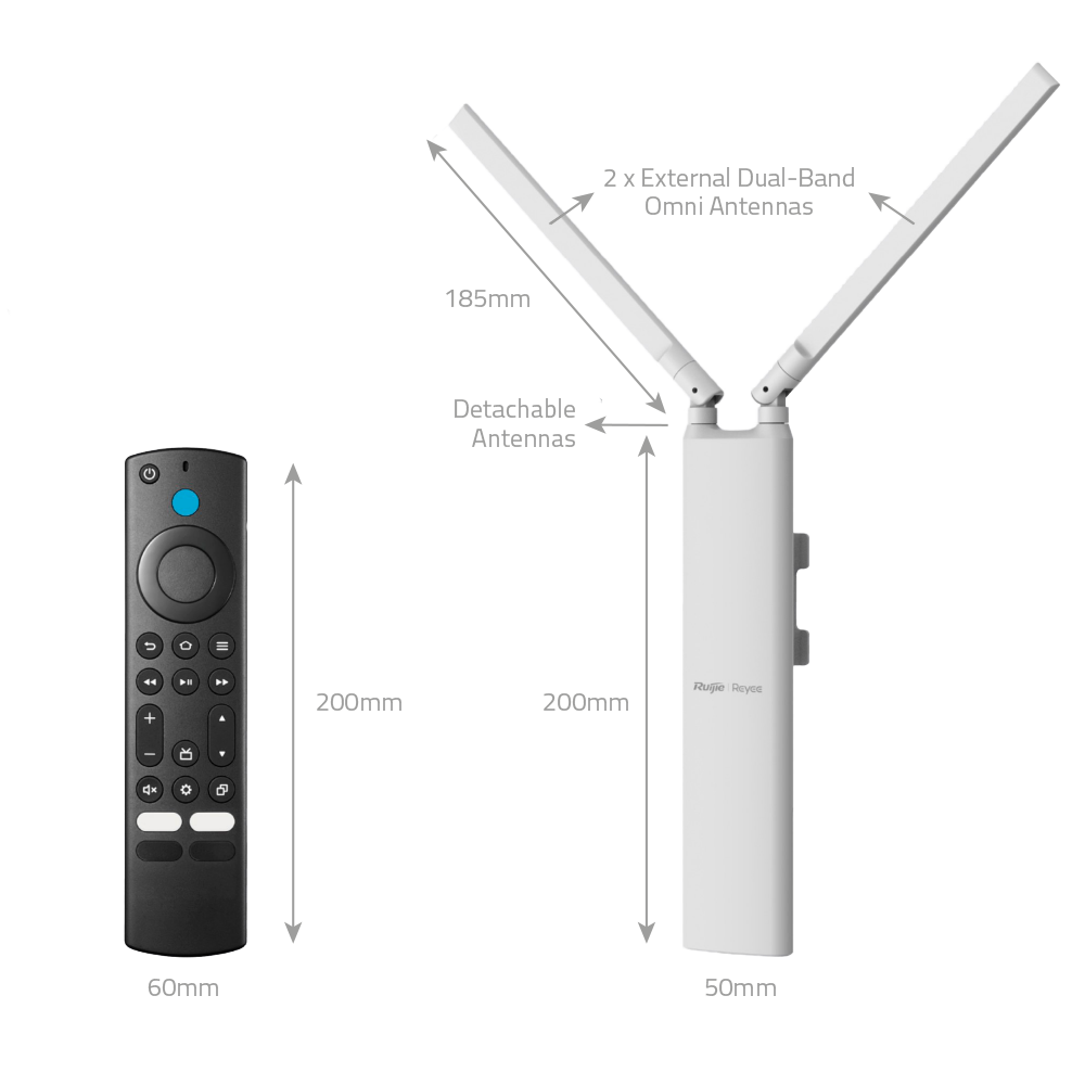 RG-RAP52-OD / REYEE / WI-FI 2.4|5GHZ / IP65