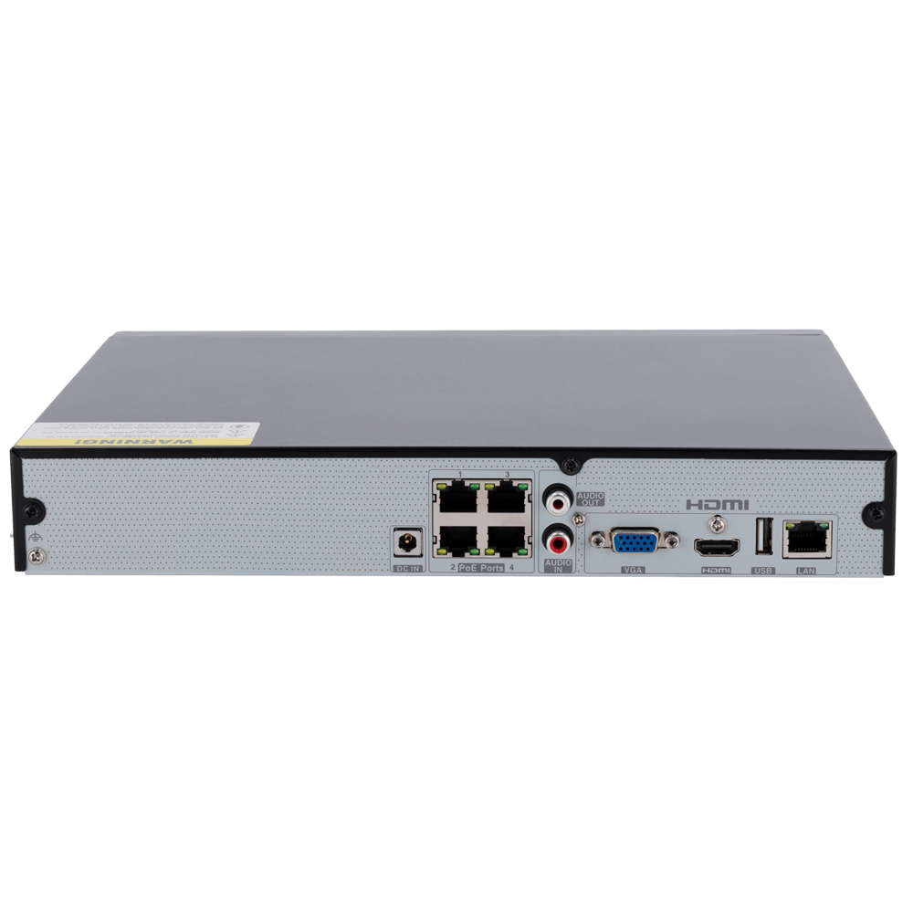 SF-NVR6104-4P-B2 / SAFIRE SMART / AI / NVR / 4 Ports PoE / 8Mpx