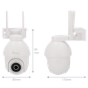 NVS-IPC-0S3 / NIVIAN / Wi-Fi / 4MP / IR 10m / Autotracking / microSD