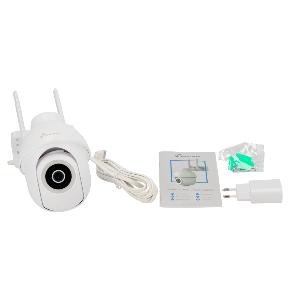 NVS-IPC-0S3 / NIVIAN / Wi-Fi / 4MP / IR 10m / Autotracking / microSD