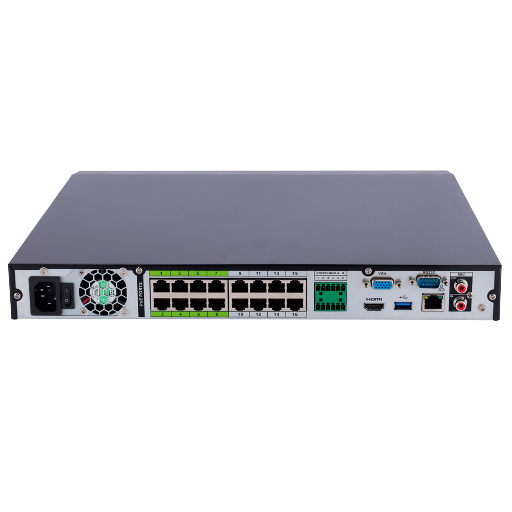 Enregistreur X-Security NVR pour caméras IP / XS-NVR6216A-4K-16P-4AI