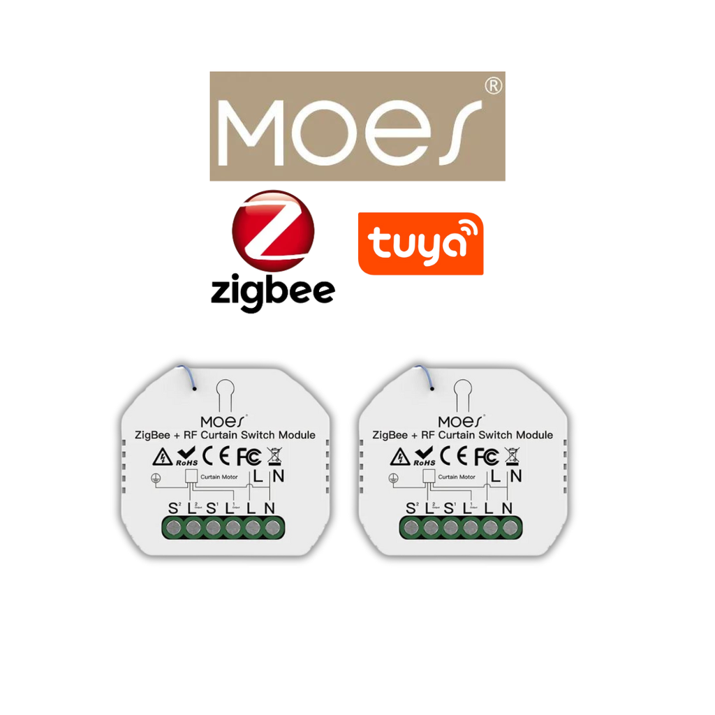 Pack 2 MOES zigbee volet roulant / PACKMO-VRZ-2