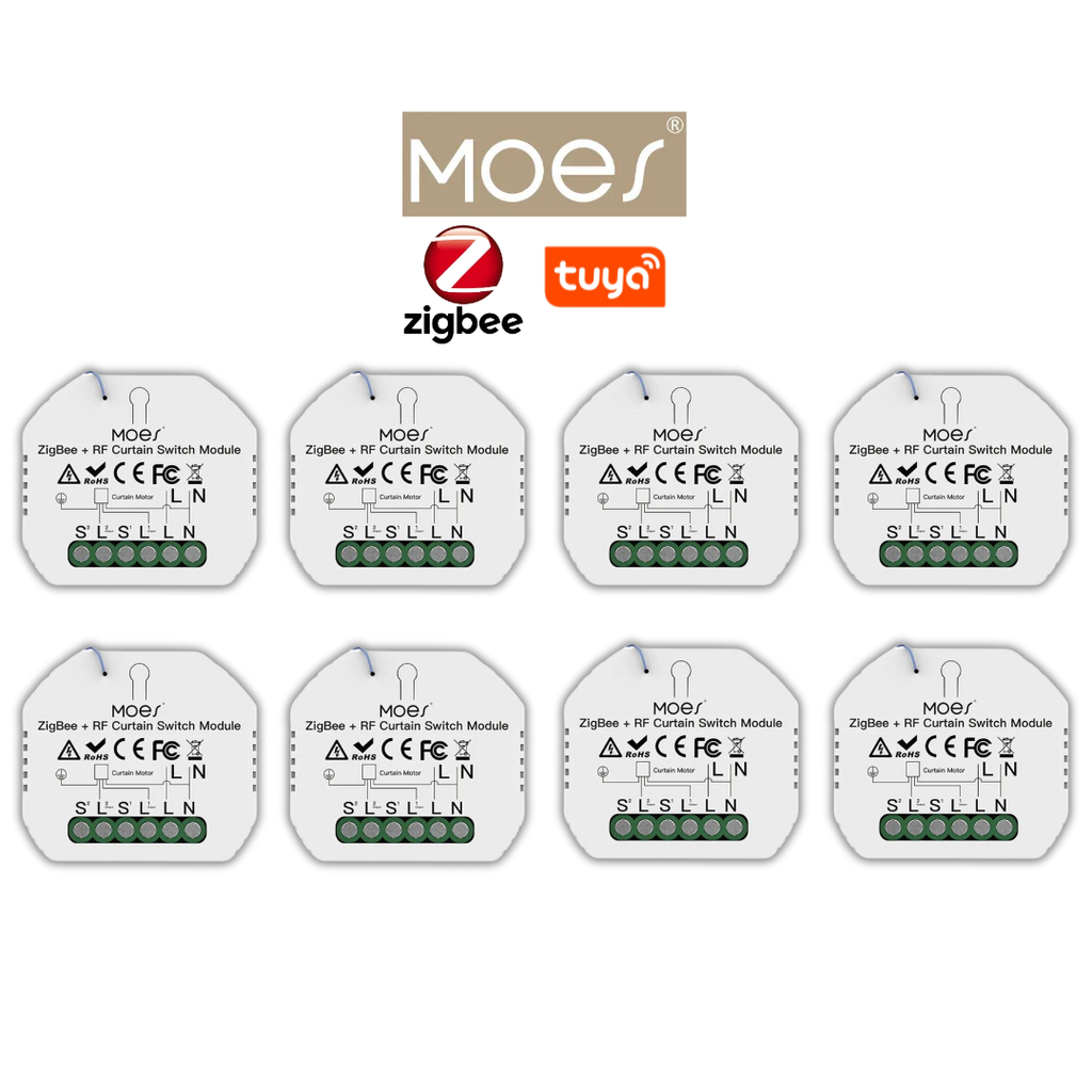 Pack 8 MOES zigbee volet roulant / PACKMO-VRZ-8