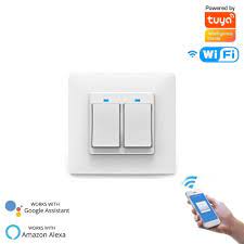 COMMUTATEUR INTELLIGENT MURAL WIFI / WS-Y-EU2-WH-MS