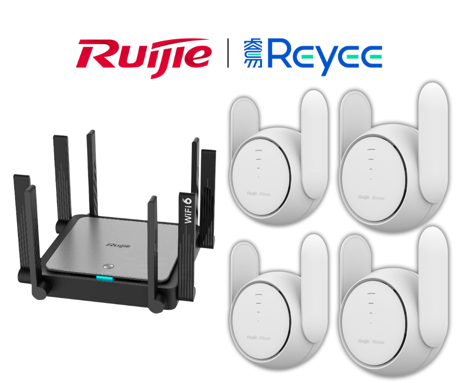 PACK Reyee Gigabits Wi-Fi 6 Mesh 4  / PACKREYEE-WIFI6-4