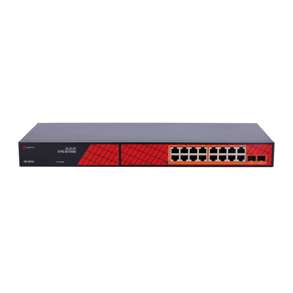 Safire Switch Hi-PoE / SF-SW1816HIPOE-GF-300