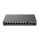 RG-ES210GS-P  / Switch 8 Ports / PoE / 2 Uplink RJ45 / 1 SFP