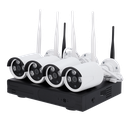 NV-KIT830W-4CAM / Kit 4 caméras / WiFi / 3MP / IR 20m