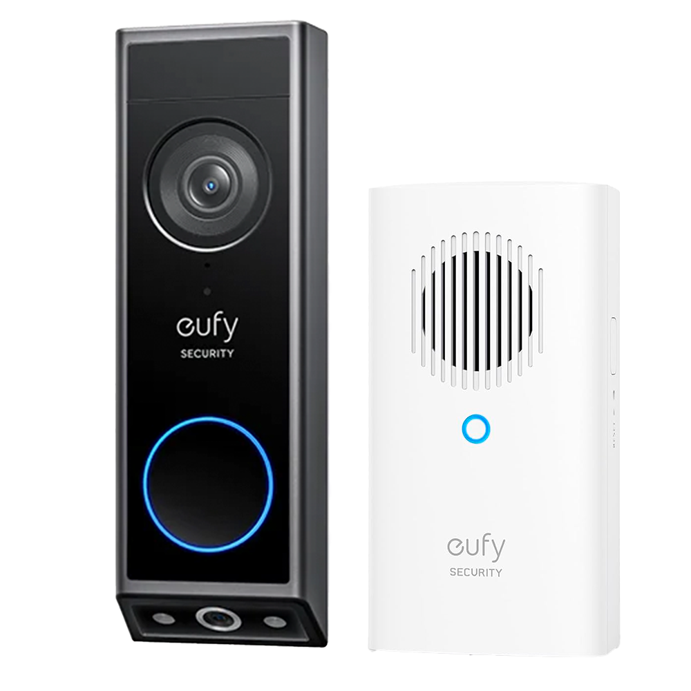 EUFY-DOORBELL-E340-KIT / Kit de sonnette / Wi-Fi / 2K / IP 65