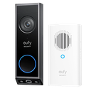 EUFY-DOORBELL-E340-KIT / Kit de sonnette / Wi-Fi / 2K / IP 65