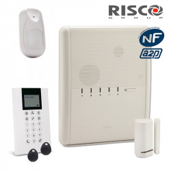 Kit alarme sans fil Risco Agility 3 IP RTC/GSM certifiée NFA2P