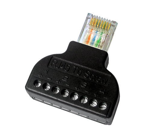 Adaptateur de RJ45 au terminal