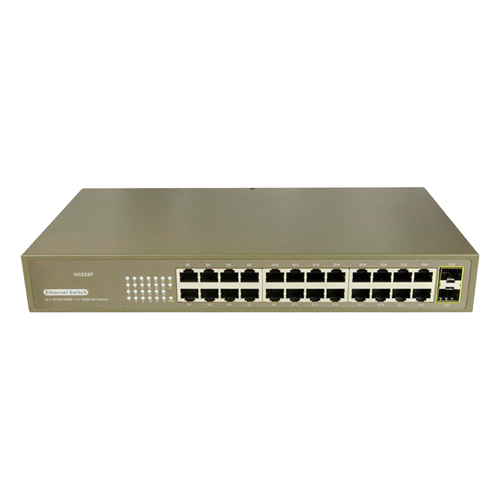 Switch 24 ports RJ45 + 2 SFP GIGA