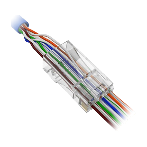 Connecteur RJ 45 cat 6 (Sachet 50) / CON300-CAT6-EZ