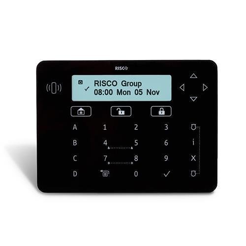 RISCO ELEGANT KEYPAD NOIR LECTEUR DE PROXIMITE INCLUS