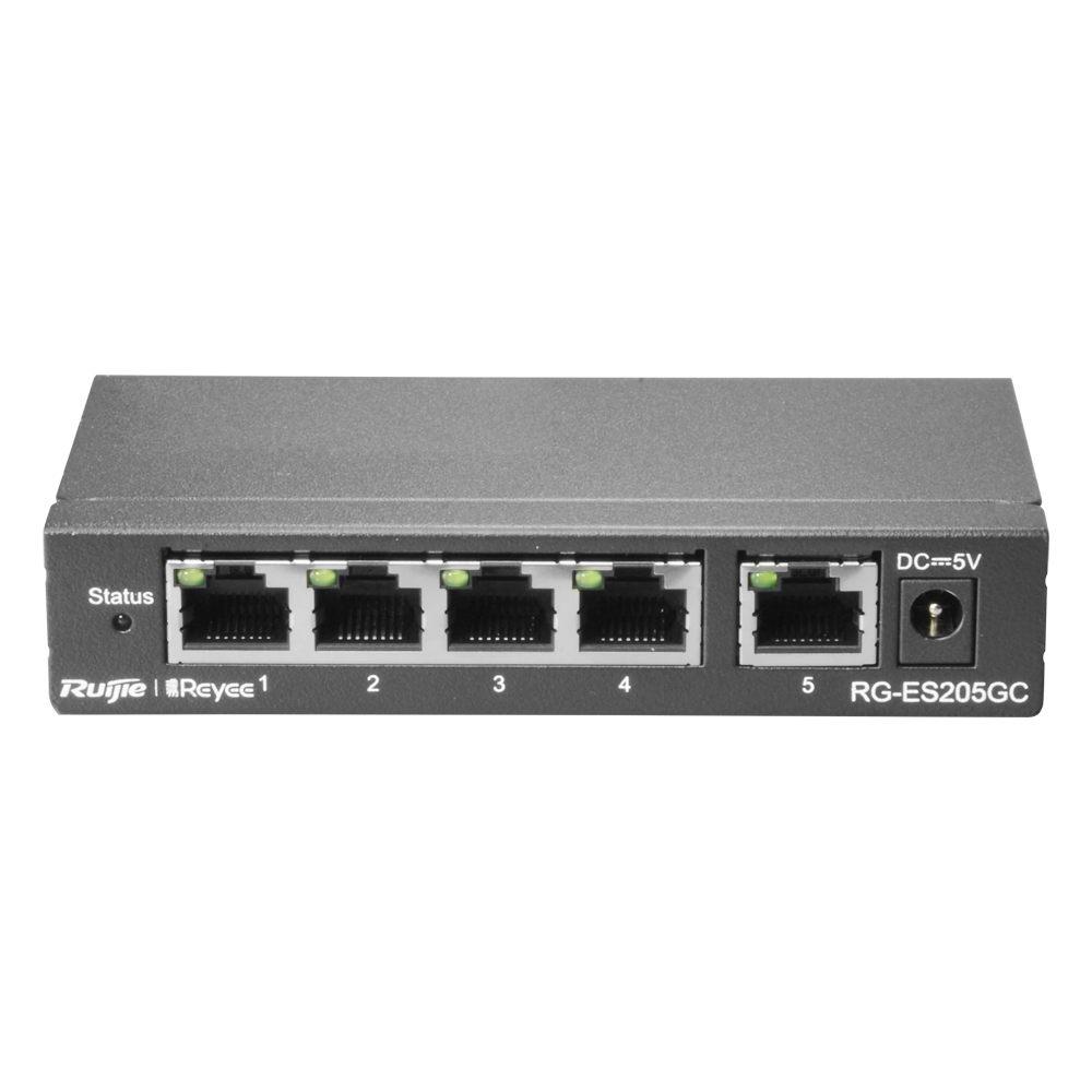 Switch de bureau gérable Reyee 5 Ports