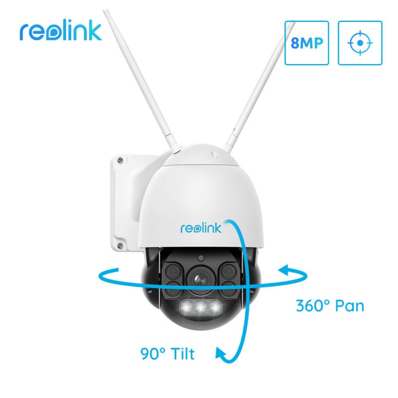 Caméra Reolink PoE 4K 60IR DP/DV 355°