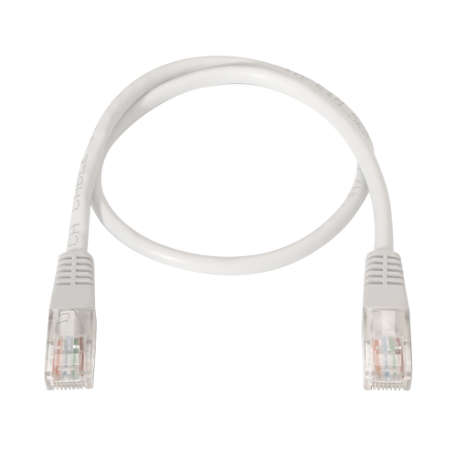 Cordon RJ45 UTP Cat 6E 0,3m Blanc