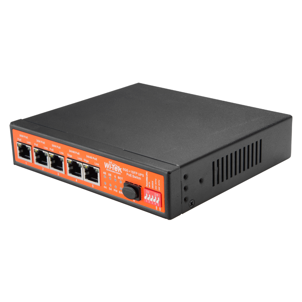 Switch PoE / SW0605POE-GF-120W-UPS