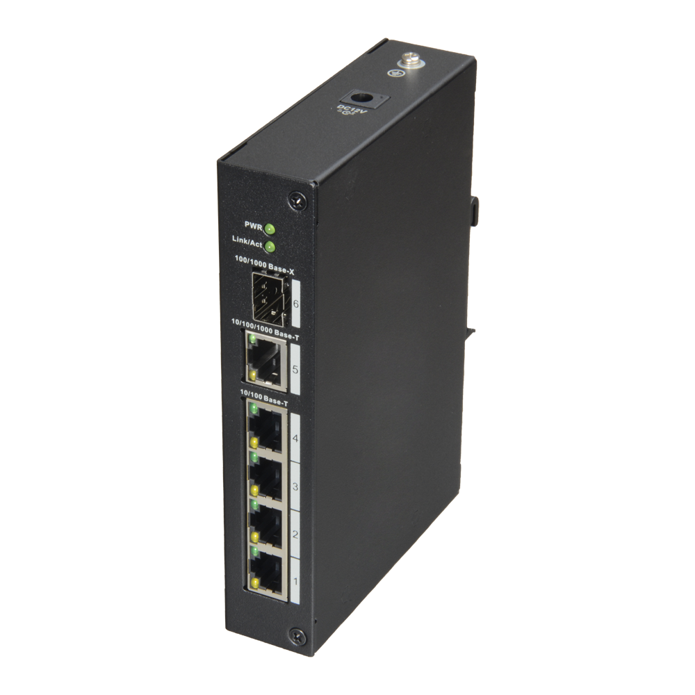 Switch 4 ports SFP / XS-SW06-DIN