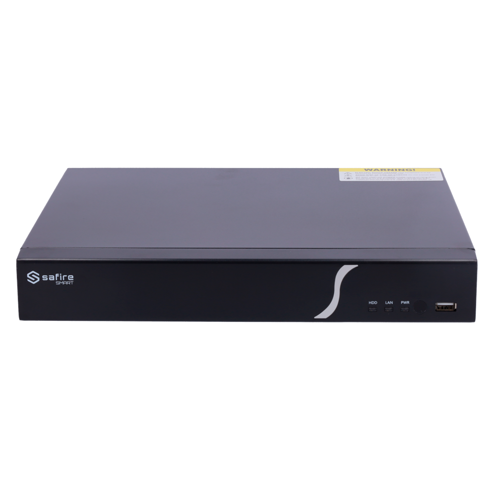 Enregistreur NVR Safire SMART 8Mpx / SF-NVR3108-8P-B1