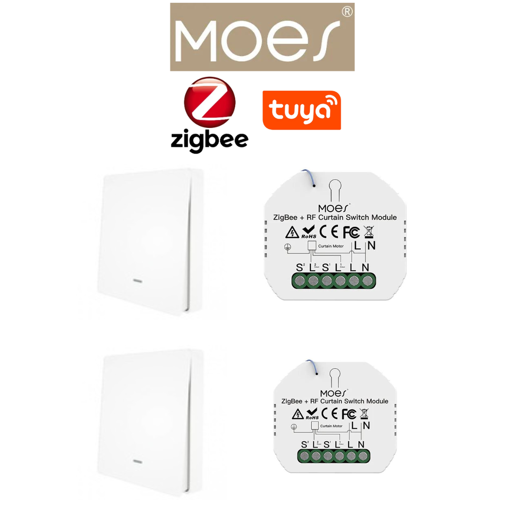 Pack 2 MOES zigbee éclairage / PACKMO-Z-ECL-2