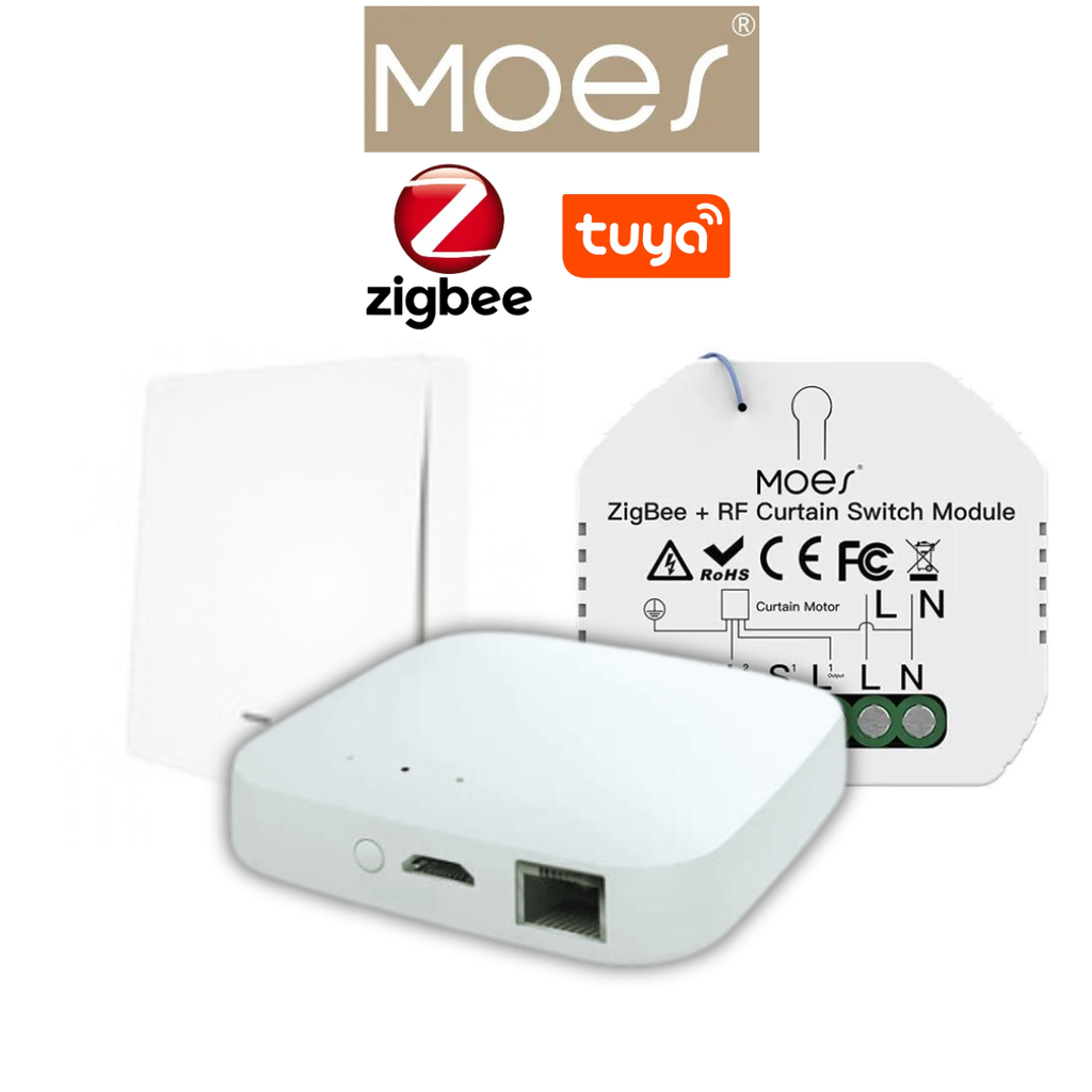 Pack1 MOES zigbee éclairage + box zigbee / PACKMO-ZB-ECL-1